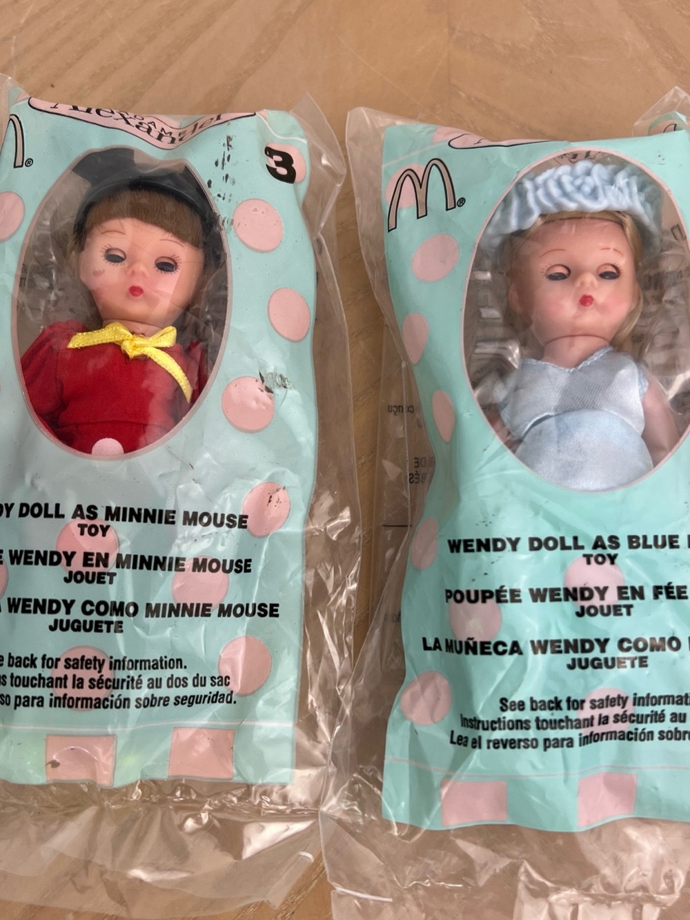 2004 Madame Alexander collectors Disney Dolls.
